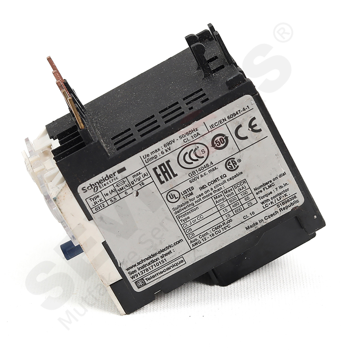 İnoksan Bulaşık Yıkama Makinesi Termik Röle LR2 K0312 5A